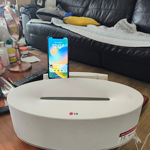LG 아이폰 도킹스피커(블루투스 가능,리모컨 포함)-택포가격