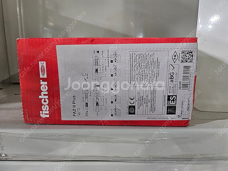 피셔 내진앙카 12×10--1