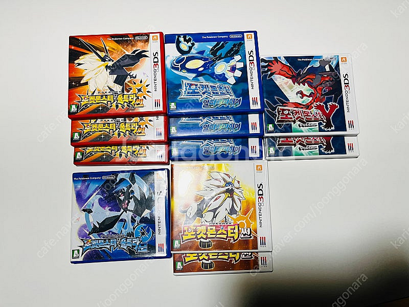 닌텐도 3DS 포켓몬스터 곽팩 판매--0