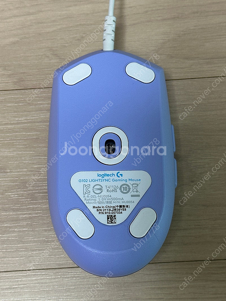 로지텍 G102 게이밍 마우스 판매합니다--1