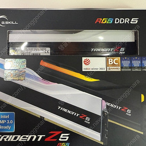지스킬 DDR5 6000 트라이던트 z5 화이트 32g cl 36