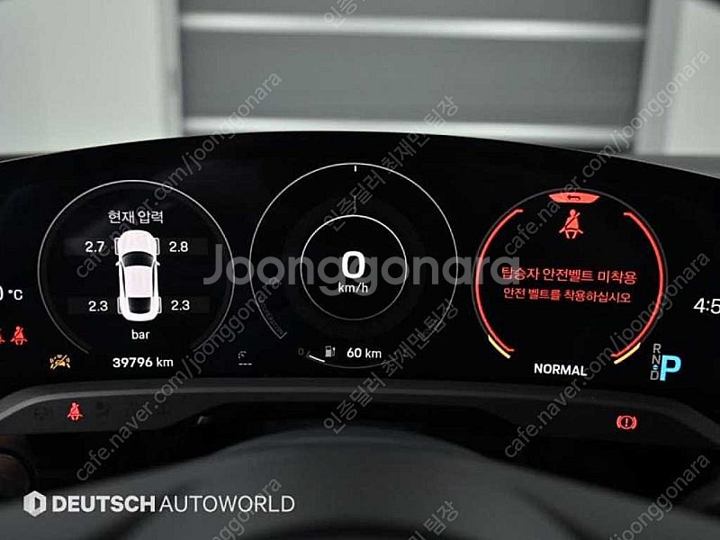 포르쉐 중고 포르쉐 타이칸 중고차 흰색 2022년식 3...--9