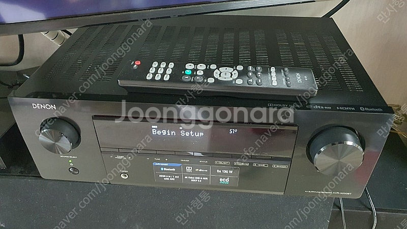 데논 AVR-X250BT 5.1채널 리시버 홈시어터 (...--0