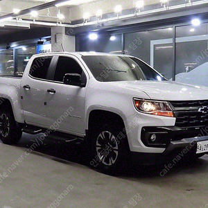 쉐보레 콜로라도 중고 가격 콜로라도 중고차 픽업트럭 중고 흰색 2021년식 23,965km 3.6 Z71-X 4WD 개인사업자 차량구매