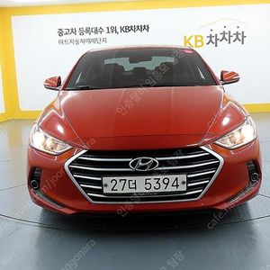 아반떼 중고차 아반떼 AD 중고 빨간색 2016년식 1.6 GDI 스마트 중고자동차