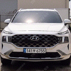 싼타페 중고 싼타페 더 뉴 싼타페 하이브리드 중고 가격 흰색 2023년식 13,307km 1.6 2WD 캘리그래피 중고차카페