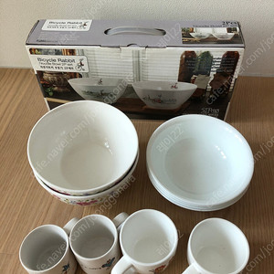 그릇 8p 컵 4p 세트 (새그릇 포함)