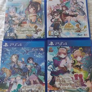 ps4 아틀리에 (소피, 소피2, 피리스, 리디&수르) 게임 판매