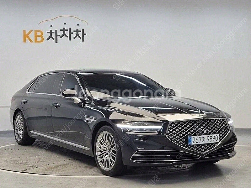 제네시스 G90 중고 제네시스 중고 가격 검정색 2021년식 80,054km 5.0 GDI AWD 리무진 프레스티지...--5