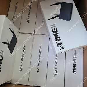 iptime n604 black 유무선공유기미개봉수량 있음