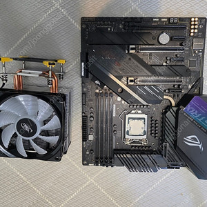 i5 10400f + rog strix gaming + 쿨러