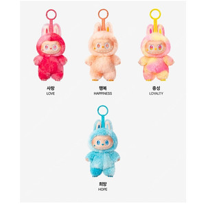 팝마트 라부부 하이라이트 인형 키링 희망 사랑 행복 충성