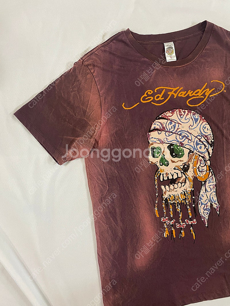 [L] Ed Hardy 에드 하디 큐빅 스컬 큐빅 다잉...--1
