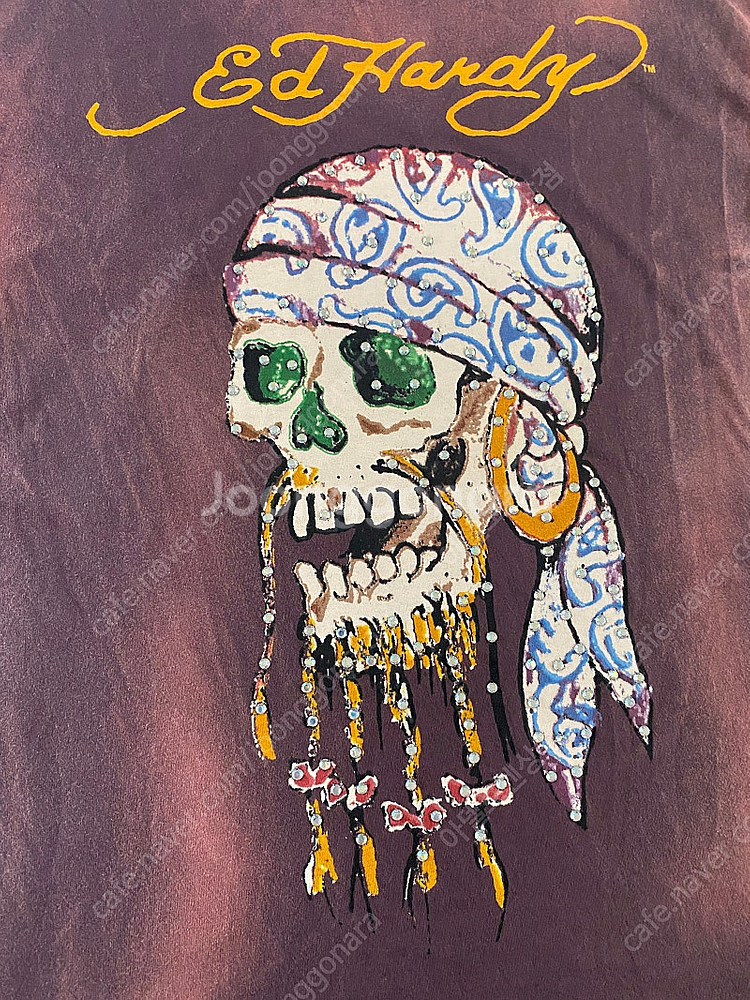 [L] Ed Hardy 에드 하디 큐빅 스컬 큐빅 다잉...--4