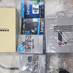 (미개봉)고프로13 아쿠아패키지,sd128,sd512