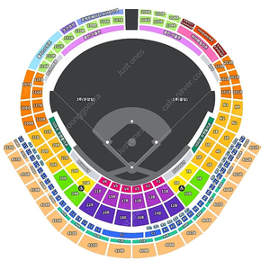 6월29일 일요일 한화 SSG 문학야구장 3루 내야필드석 209블럭 (원정응원석옆)