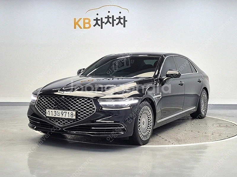 제네시스 G90 중고 제네시스 중고 가격 검정색 202...--0
