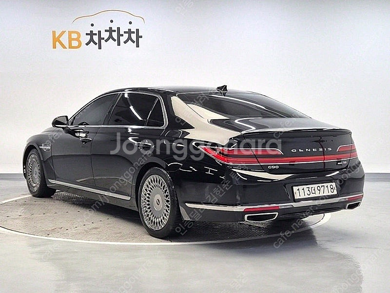 제네시스 G90 중고 제네시스 중고 가격 검정색 202...--3