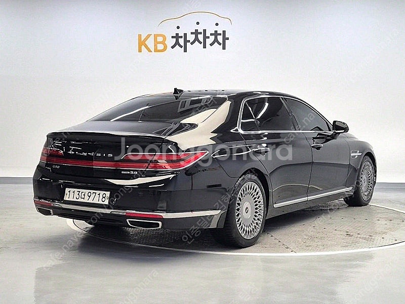제네시스 G90 중고 제네시스 중고 가격 검정색 202...--4