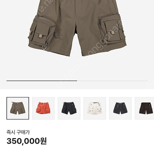 나이키 acg 카고 쇼츠 스톤 M