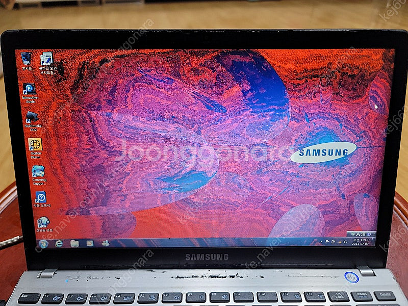 삼성노트북 nt350usa-a53e 부품용(3만원)--2