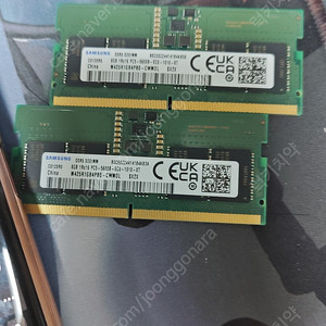 노트북용 삼성전자 DDR5 8GB 5600 2EA 택포 3
