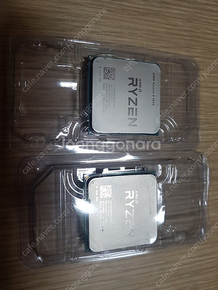 라이젠 1600 cpu 단품 2개입니다--0