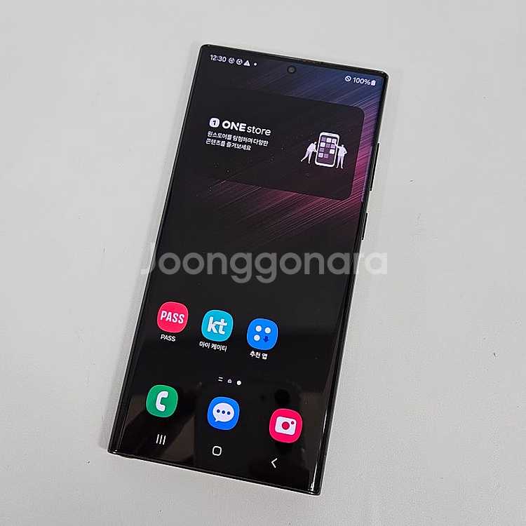 KT] 갤럭시 S22울트라 블랙 39만원 무잔상 초S급...--3