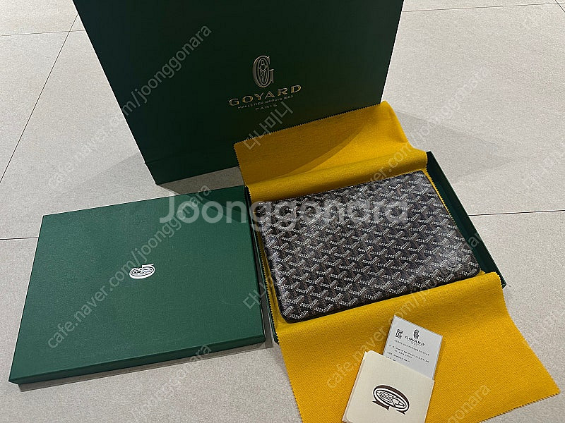 고야드 세나클러치 MM 판매합니다--0