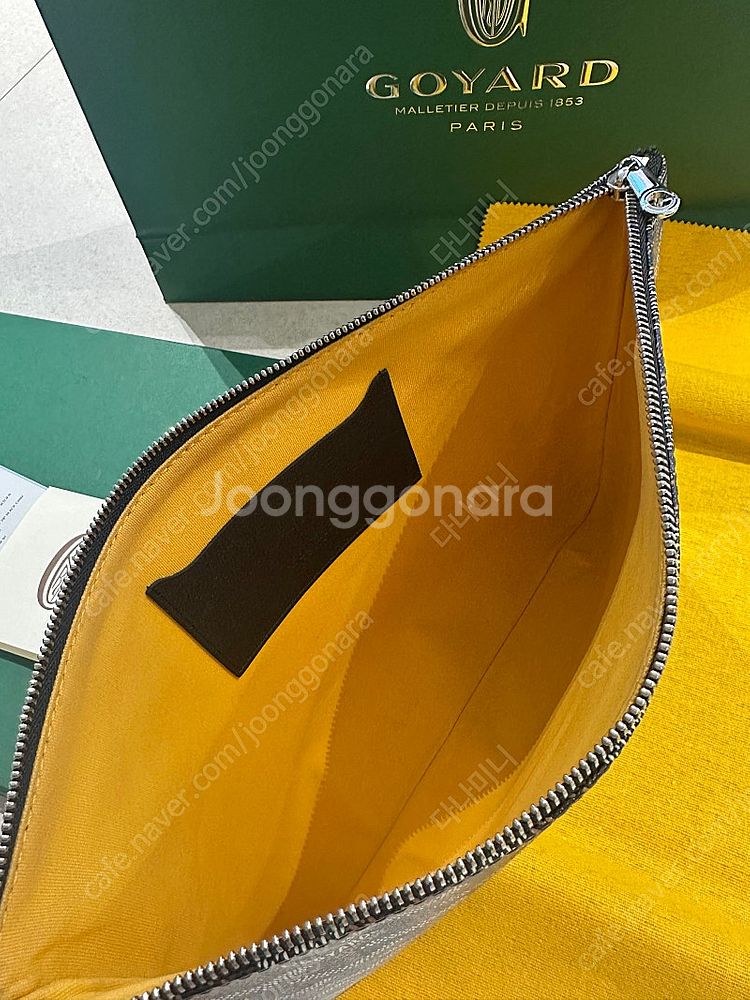 고야드 세나클러치 MM 판매합니다--6