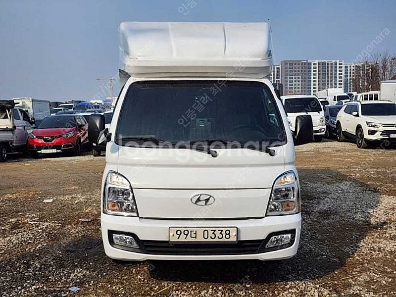 캠핑카 중고 포터2 흰색 2021년식 35,485km ...--0
