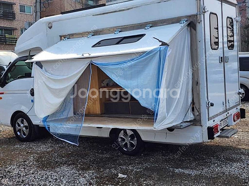 캠핑카 중고 포터2 흰색 2021년식 35,485km ...--6