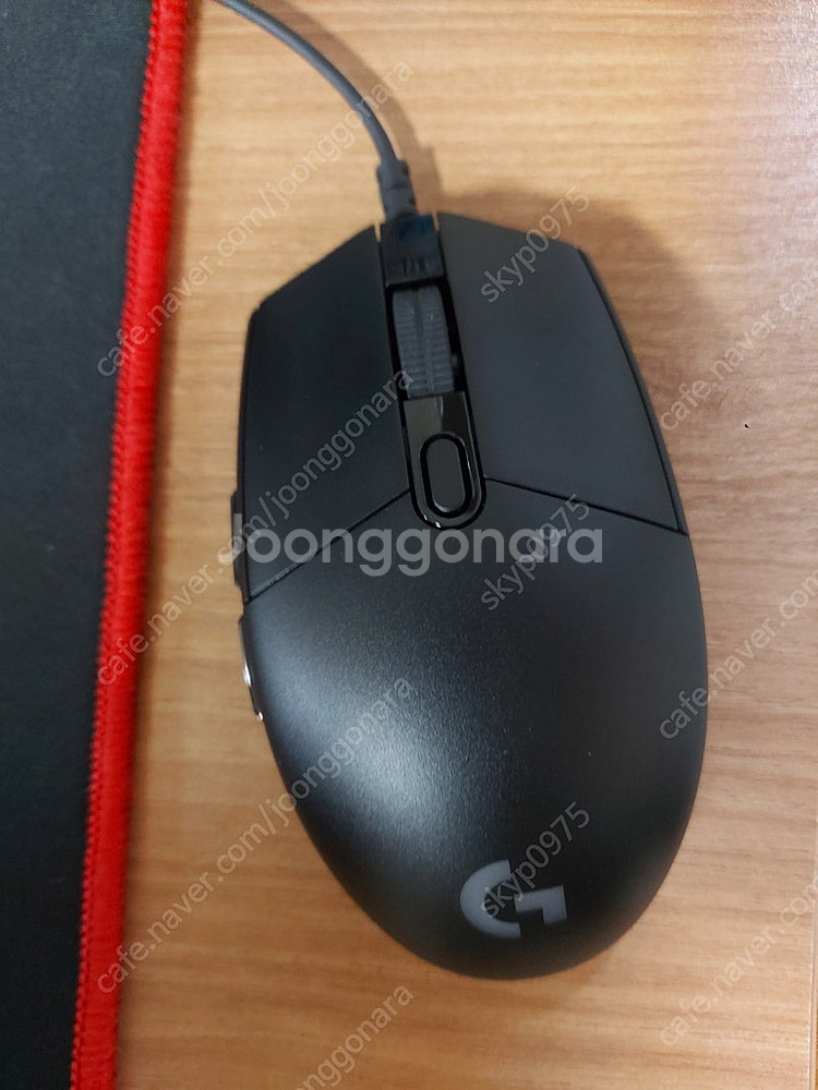 로지텍 g102마우스 블랙--0