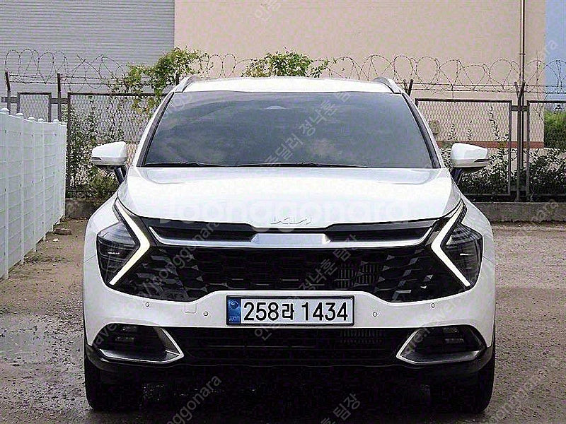 디올뉴 스포티지 중고차 할부 스포티지 SUV 중고차 흰...--0