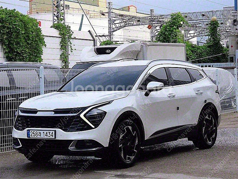 디올뉴 스포티지 중고차 할부 스포티지 SUV 중고차 흰...--3