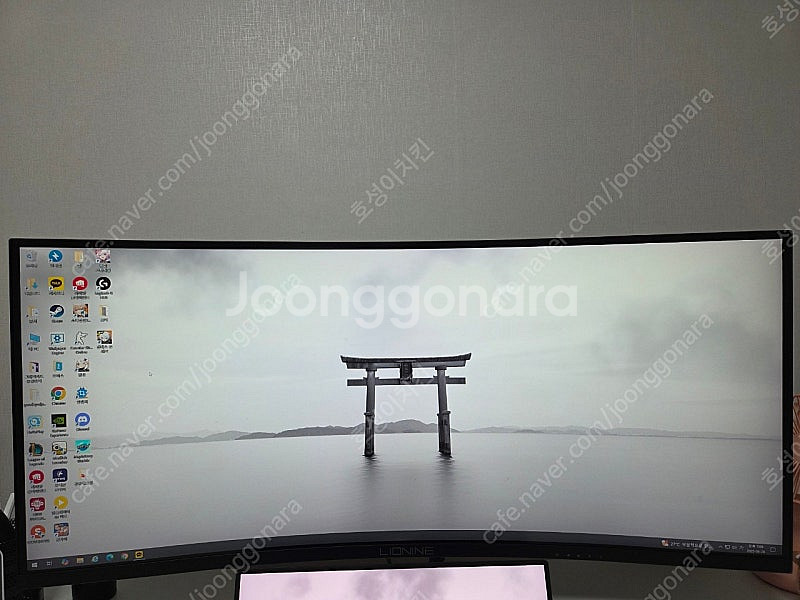 리오나인 X34QC 165hz 34인치 WQHD 모니터...--0
