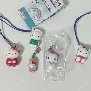 일괄 땅콩 키티 스트랩 산리오 올스타즈 메지루시 가챠 챠미키티 다니엘 젤리키티