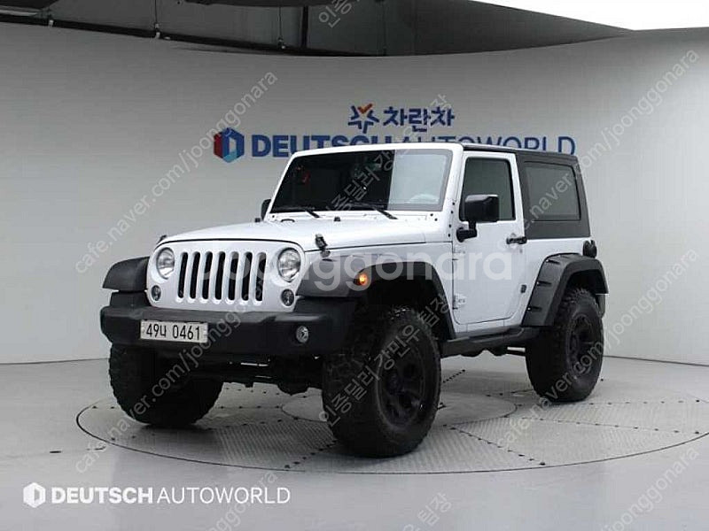 지프 랭글러 중고 JEEP 랭글러 흰색 2016년식 7...--0