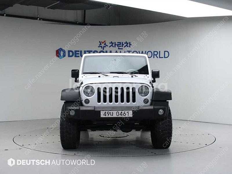 지프 랭글러 중고 JEEP 랭글러 흰색 2016년식 7...--4