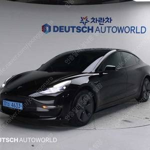 모델3 중고 테슬라 중고 검정색 2021년식 25,998km 롱 레인지 중고자동차