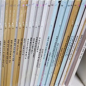 웅진 음악 전집 뮤뮤 판매합니다.(30권과 cd)