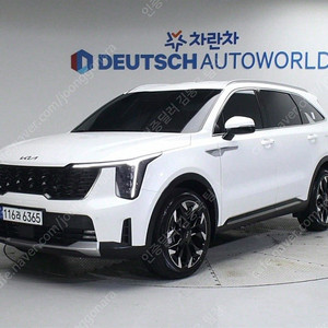 기아 더 뉴 쏘렌토 4세대 중고차 중고자동차 흰색 2024년식 26,141km 가솔린 2.5T 2WD 프레스티지 중고자동차