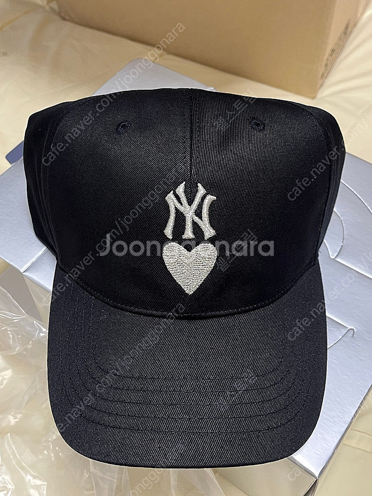 MLB 엠엘비 남녀공용 볼캡 모자 블랙 새상품 선물 가...--1