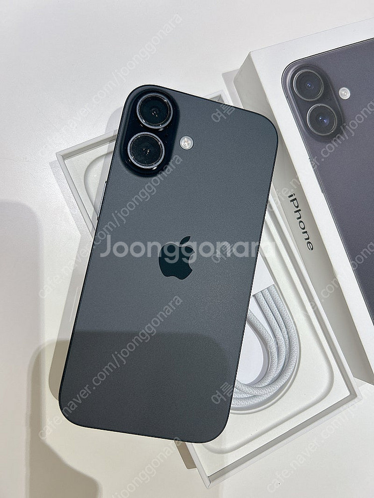 아이폰16 블랙 512GB 6일사용--0