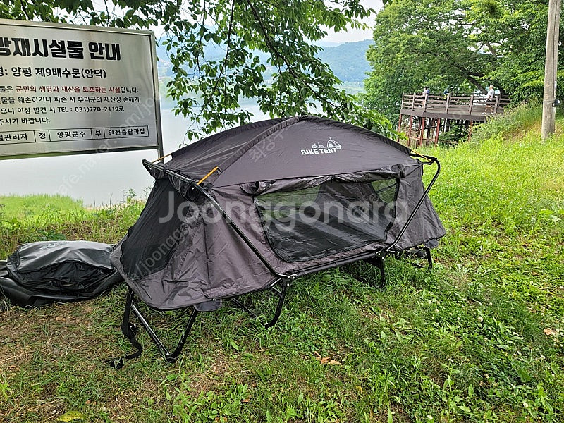 바이크텐트 겸 트레일러--0