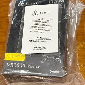 파이널 VR3000 Wireless 무선 이어폰 팝니다.