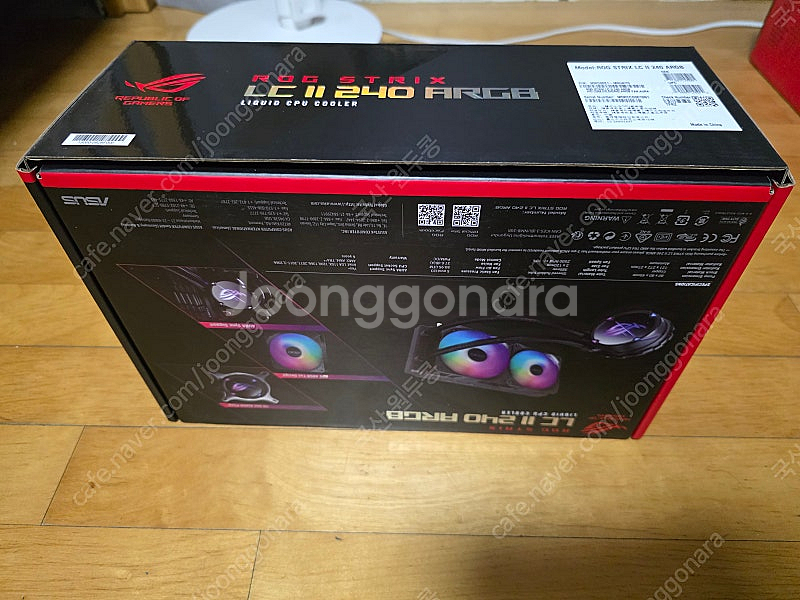 ASUS LC II 240 ARGB 2열 수냉쿨러 중고...--1