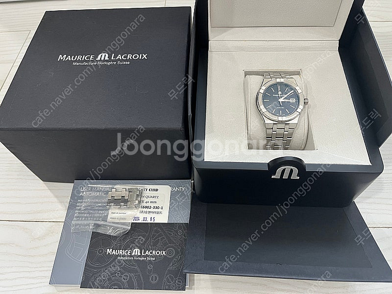 모리스라크로와 아이콘 쿼츠 40mm--1