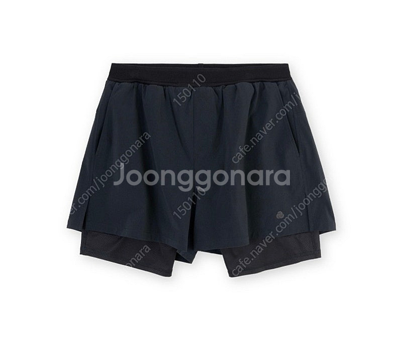 브라운야드 밸런스 퍼포먼스 쇼츠 워시드 블랙 여성용 사...--0