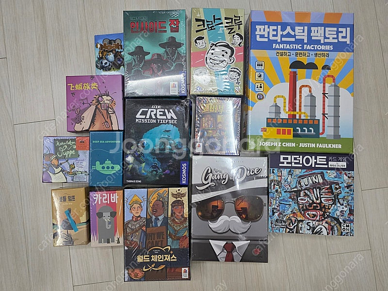 보드게임 나방속이기, 딥씨크루, 바퀴벌레스프, 오잉크,...--0